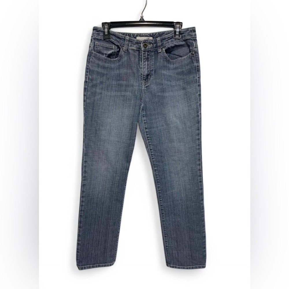 Chico's Platinum Denim Slim-Leg JeansWashes Women size s4